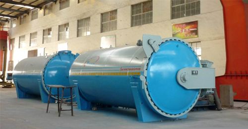 夹层玻璃高压釜