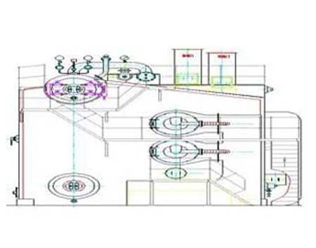 SZS系列燃油燃气锅炉锅炉结构