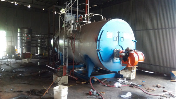 2吨蒸汽燃气锅炉
